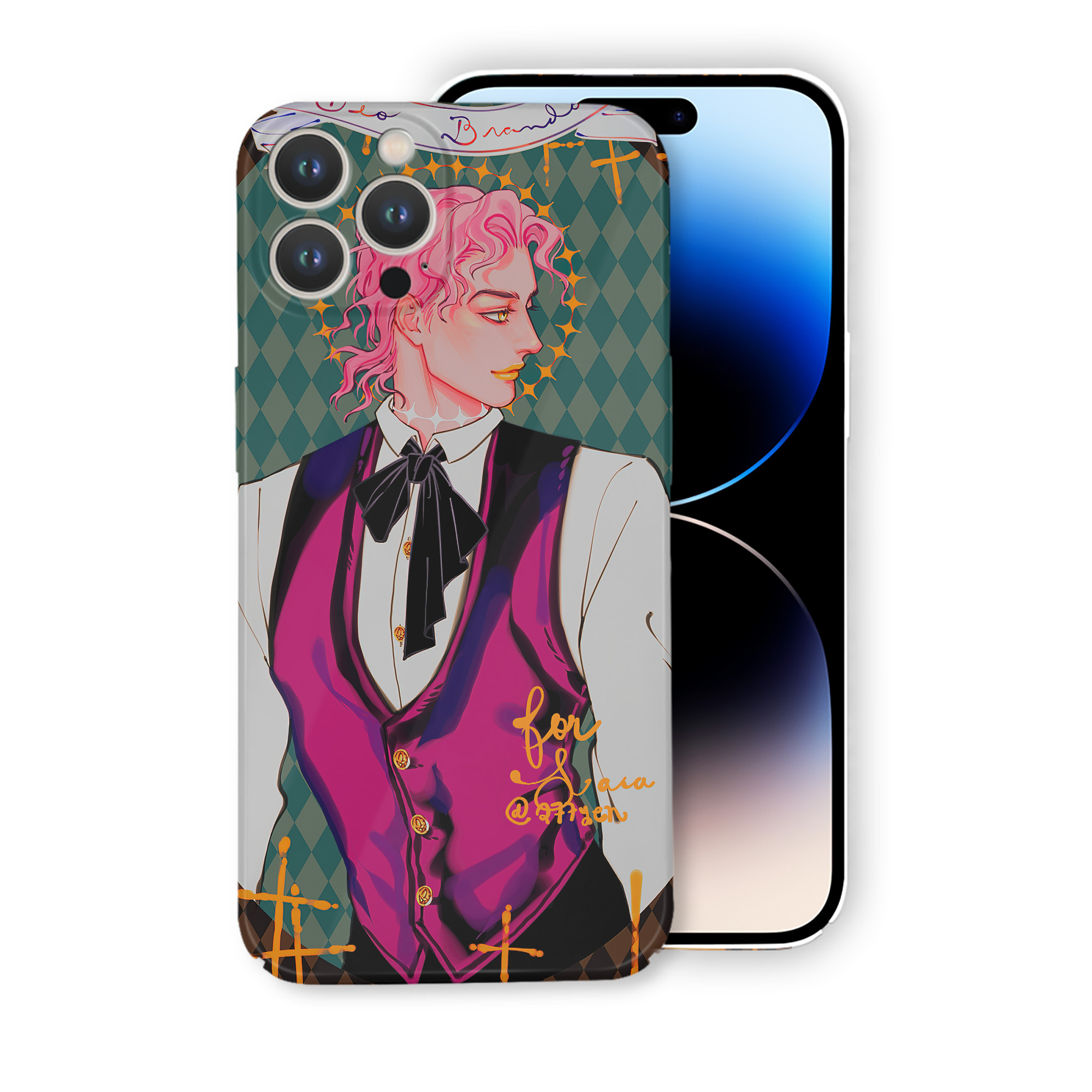 （画像用） ジョジョの奇妙な冒険 JoJo's Bizarre Adventure 【iPhone 14シリーズ対応】ハードケース